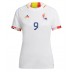 België Romelu Lukaku #9 Voetbalkleding Uitshirt Dames WK 2022 Korte Mouwen